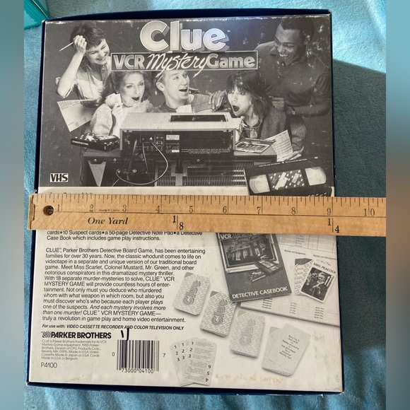 Clue VCR Mystery Game - Picture 3 of 5